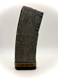 Aztec Mask Custom Engraved PMAG
